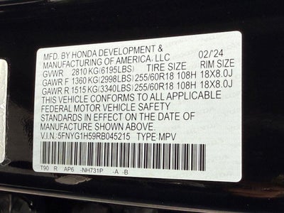 2024 Honda Pilot EX-L 7 Passenger