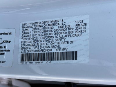 2024 Honda Pilot Elite