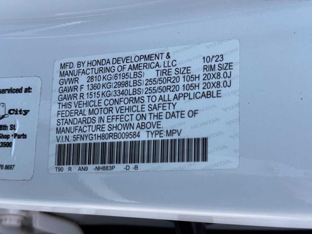 2024 Honda Pilot Elite