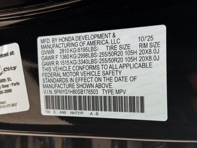 2025 Honda Pilot Elite