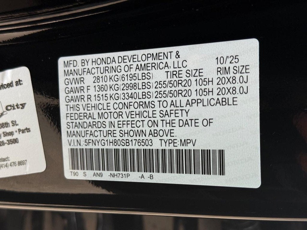 2025 Honda Pilot Elite