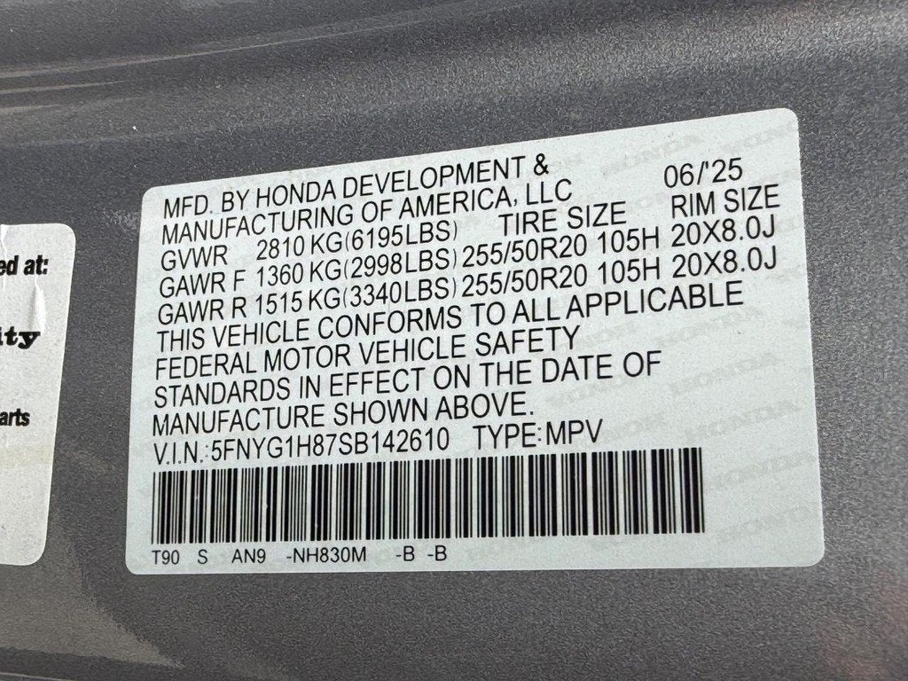 2025 Honda Pilot Elite