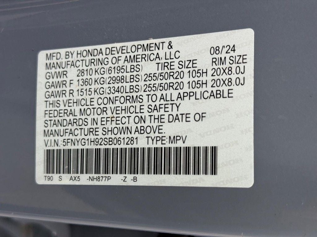 2025 Honda Pilot Black Edition
