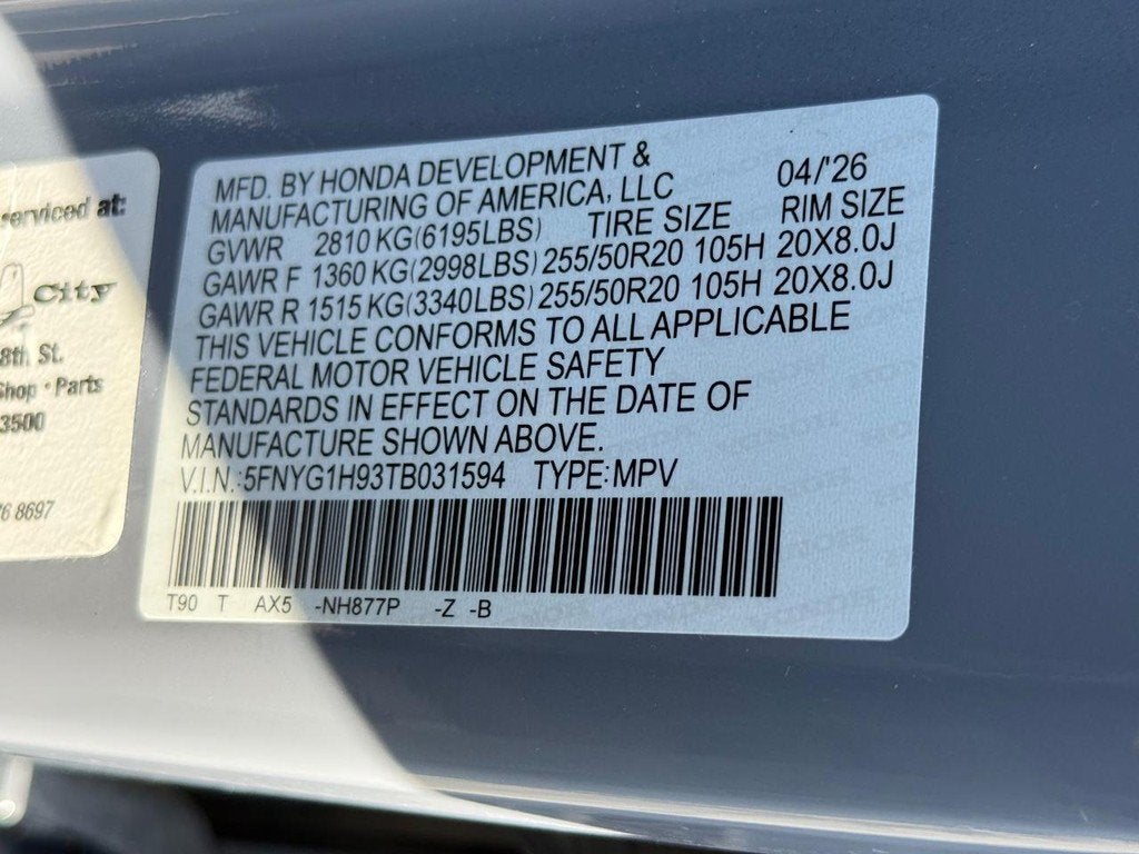 2026 Honda Pilot Black Edition