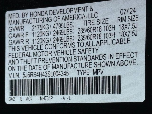 2025 Honda CR-V EX