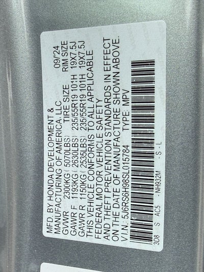 2025 Honda CR-V Hybrid Sport Touring