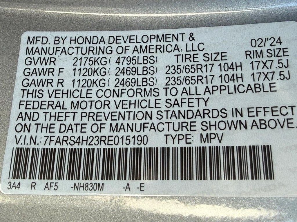 2024 Honda CR-V LX