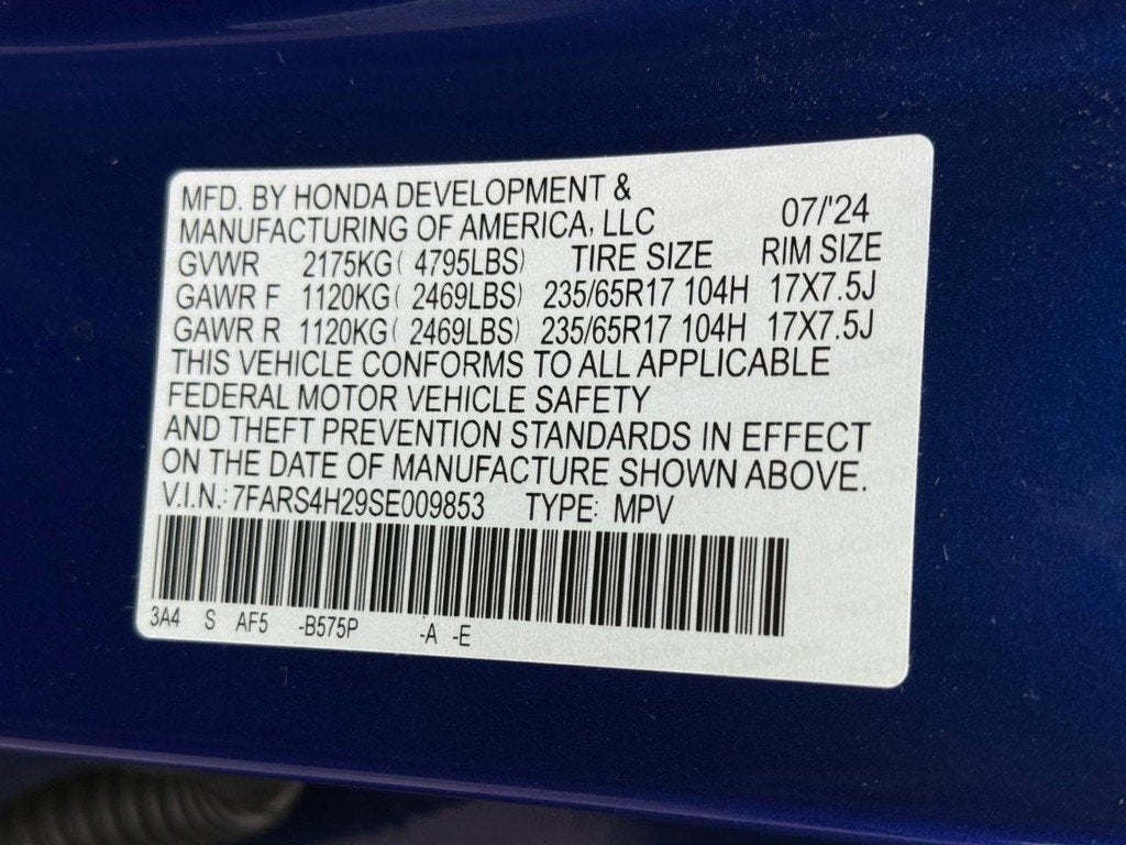 2025 Honda CR-V LX