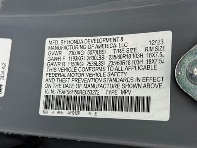 2024 Honda CR-V Hybrid Sport