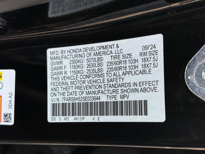 2025 Honda CR-V Hybrid Sport