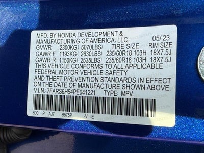 2023 Honda CR-V Hybrid Sport