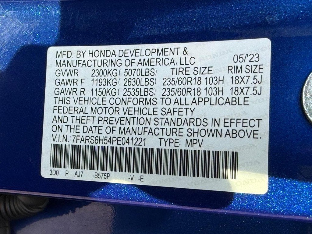 2023 Honda CR-V Hybrid Sport