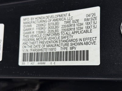 2026 Honda CR-V Hybrid Sport-L