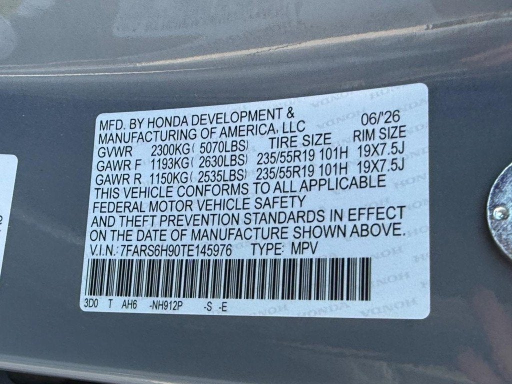 2026 Honda CR-V Hybrid Sport Touring