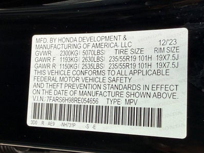 2024 Honda CR-V Hybrid Sport Touring