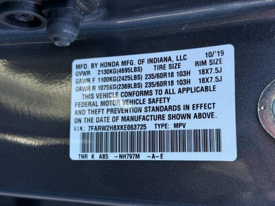 2019 Honda CR-V EX-L