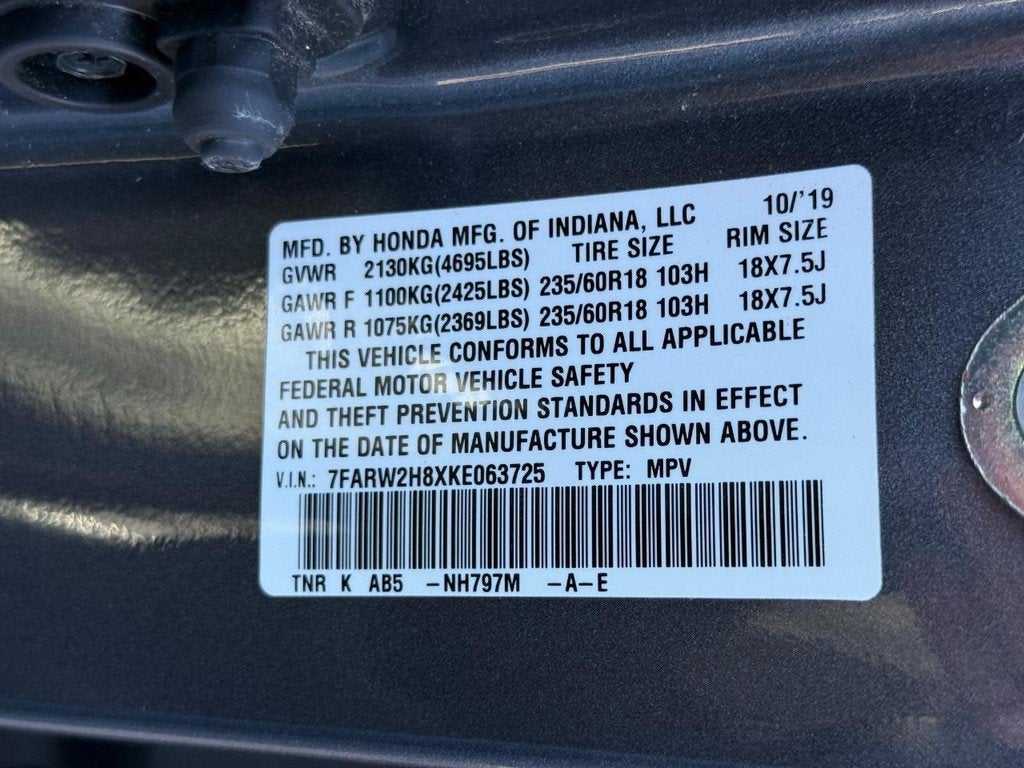 2019 Honda CR-V EX-L