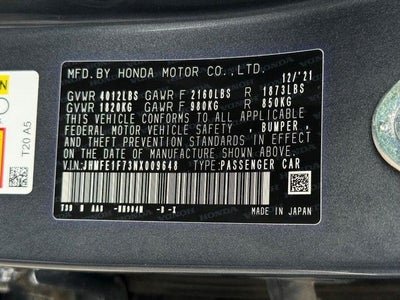 2022 Honda Civic EX