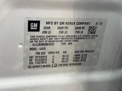 2016 Buick Encore Convenience
