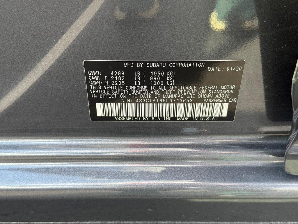 2020 Subaru Impreza Limited