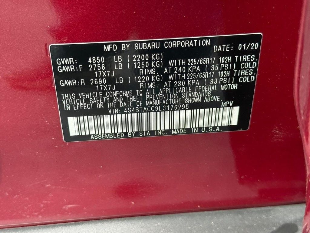 2020 Subaru Outback Premium