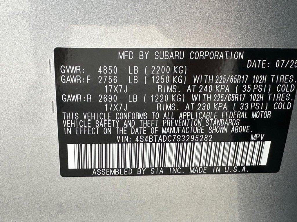 2025 Subaru Outback Premium