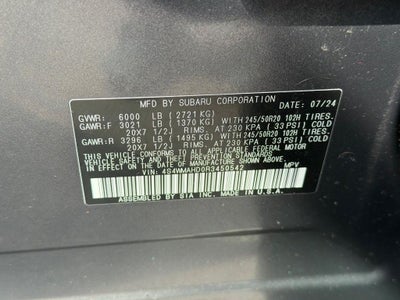 2024 Subaru Ascent Onyx Edition