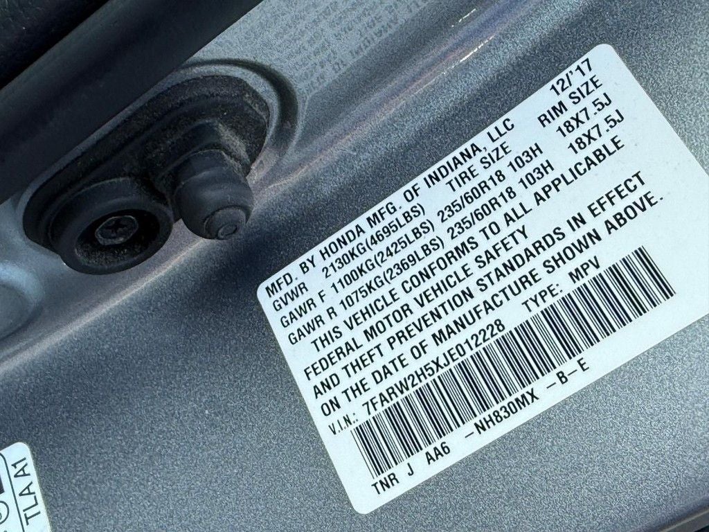 2018 Honda CR-V EX