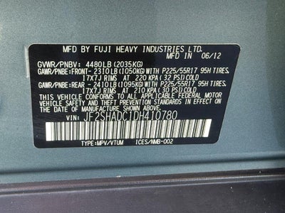 2013 Subaru Forester 2.5X Premium