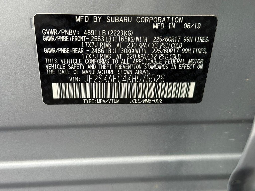 2019 Subaru Forester Premium