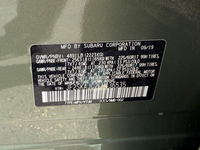 2020 Subaru Forester Premium