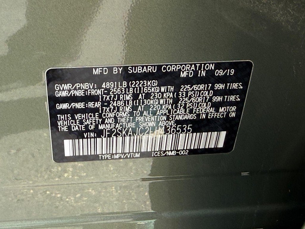 2020 Subaru Forester Premium