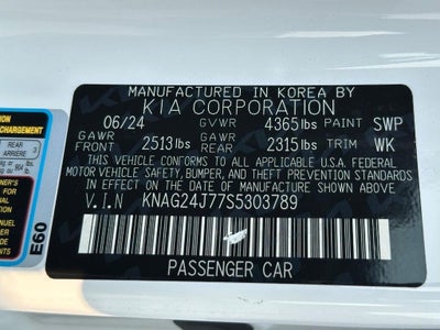 2025 Kia K5 LXS