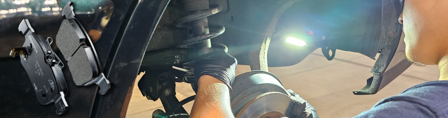 Brake repair and replacement at Schlossmann Honda City