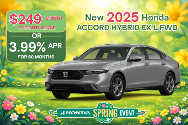 2025 Honda Accord Hybrid EX-L FWD