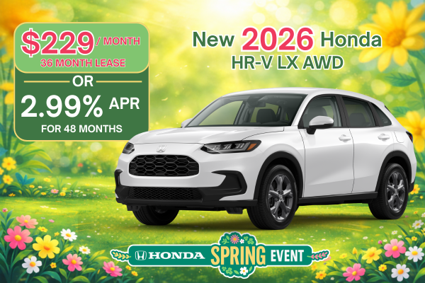 2026 Honda HR-V LX AWD