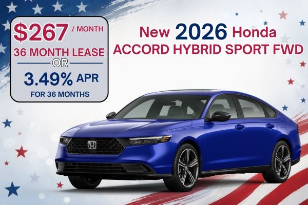 2026 Honda Accord Hybrid Sport FWD