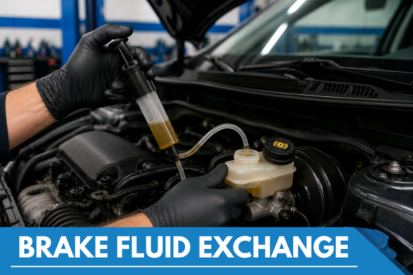 BRAKE FLUID EXCHANGE